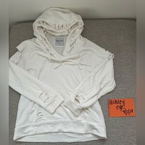 Lily & Lottie - Chelsea DeBoer Distressed Sweatshirt